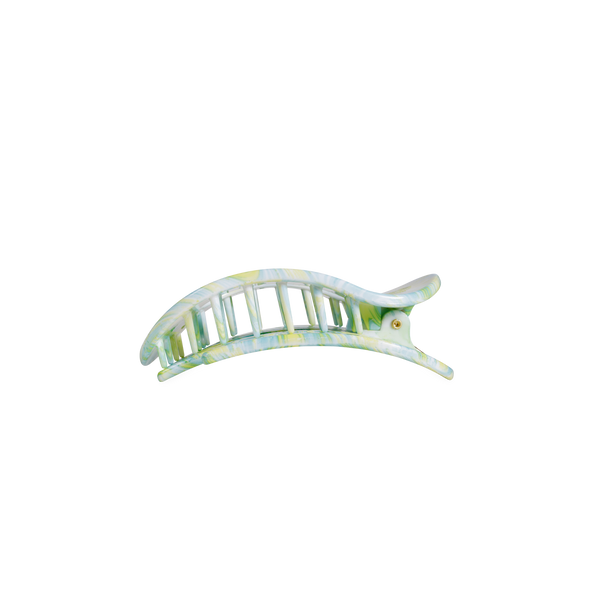 By the Sea Shore | Small | Flat Round Hair Clip