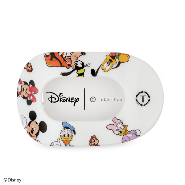 Flat Round Hair Clip | Large | Mickey and Friends