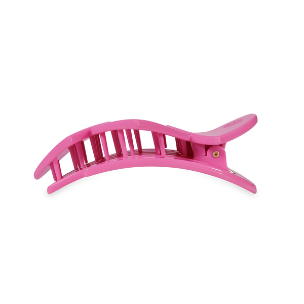 Flat Hair Clip | Medium | Pink Heart to Heart