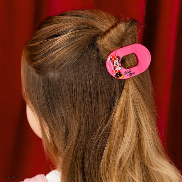 Flat Round Hair Clip | Tiny | Minnie Mouse