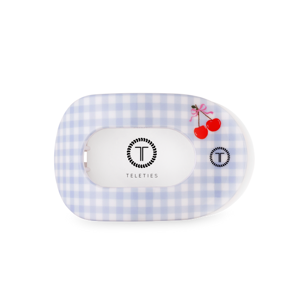 Flat Round Hair Clip | Medium | Basket of Cherries