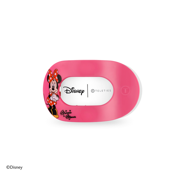 Flat Round Hair Clip | Small | Minnie Mouse