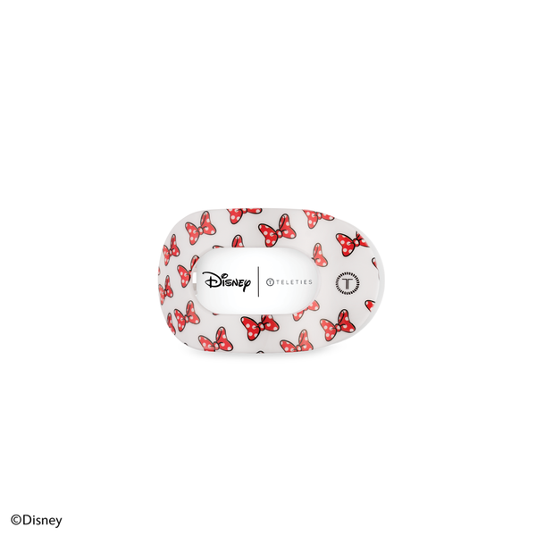 Flat Round Hair Clip | Tiny | Minnie Mouse Loves Her Bows!