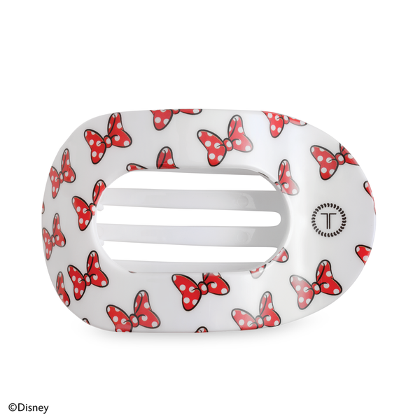 Flat Round Hair Clip | Large | Minnie Mouse Loves Her Bows! (PREORDER)
